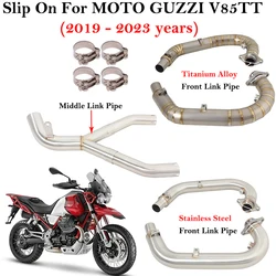 Slip On Titanio para Moto Guzzi V85 TT 2019-2023 - Silenciador Escape