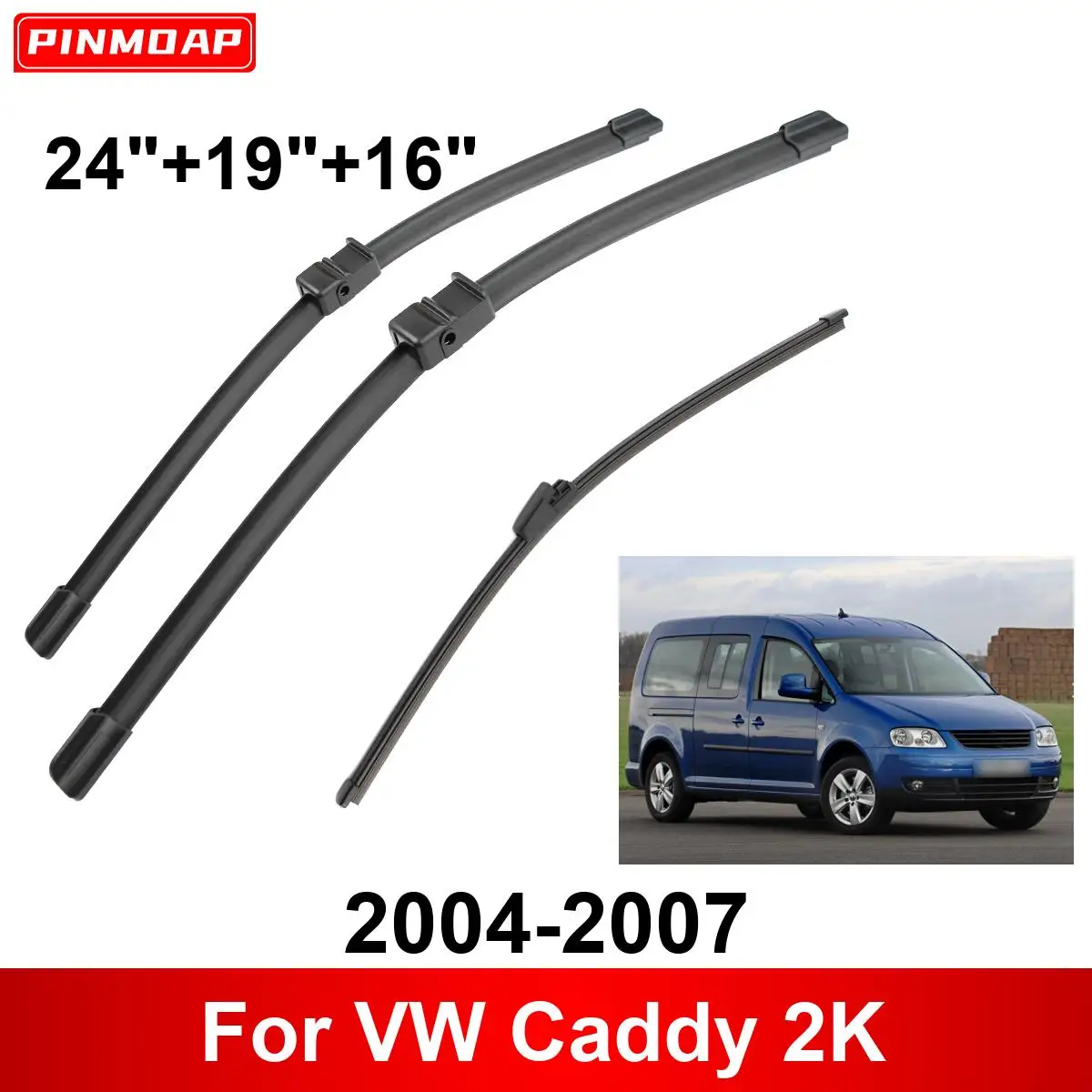 Escobillas limpiaparabrisas Bosch para VW Caddy 2K (2004-2007)