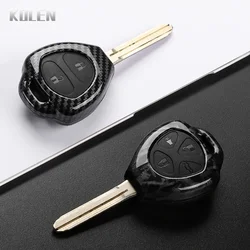 Funda para llave Toyota en ABS efecto carbono – Corolla, Yaris y RAV4