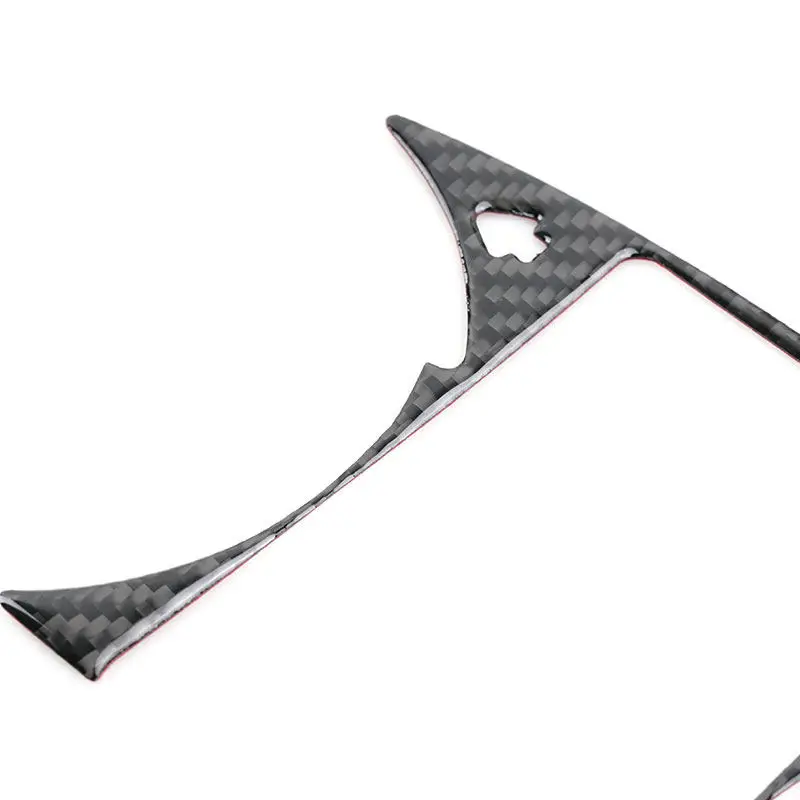 Embellecedor fibra carbono cuadro instrumentos Mercedes Clase C W205 - imagen 3