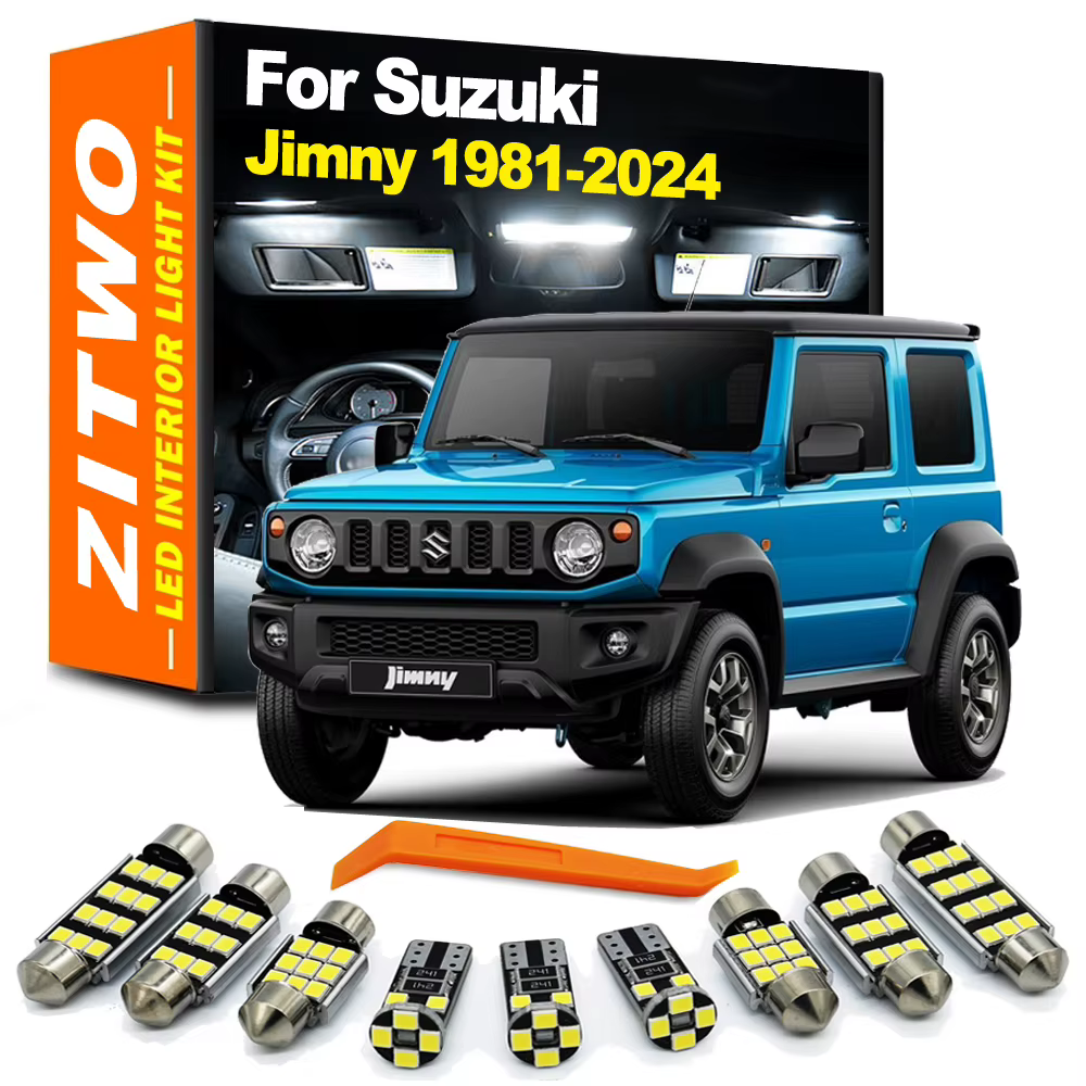 ZITWO Kit de bombillas LED interiores para Suzuki Jimny