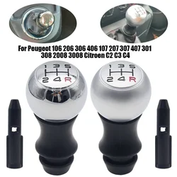 Palanca de cambios aluminio 5v – Peugeot 206 207 Citroën C3 C4