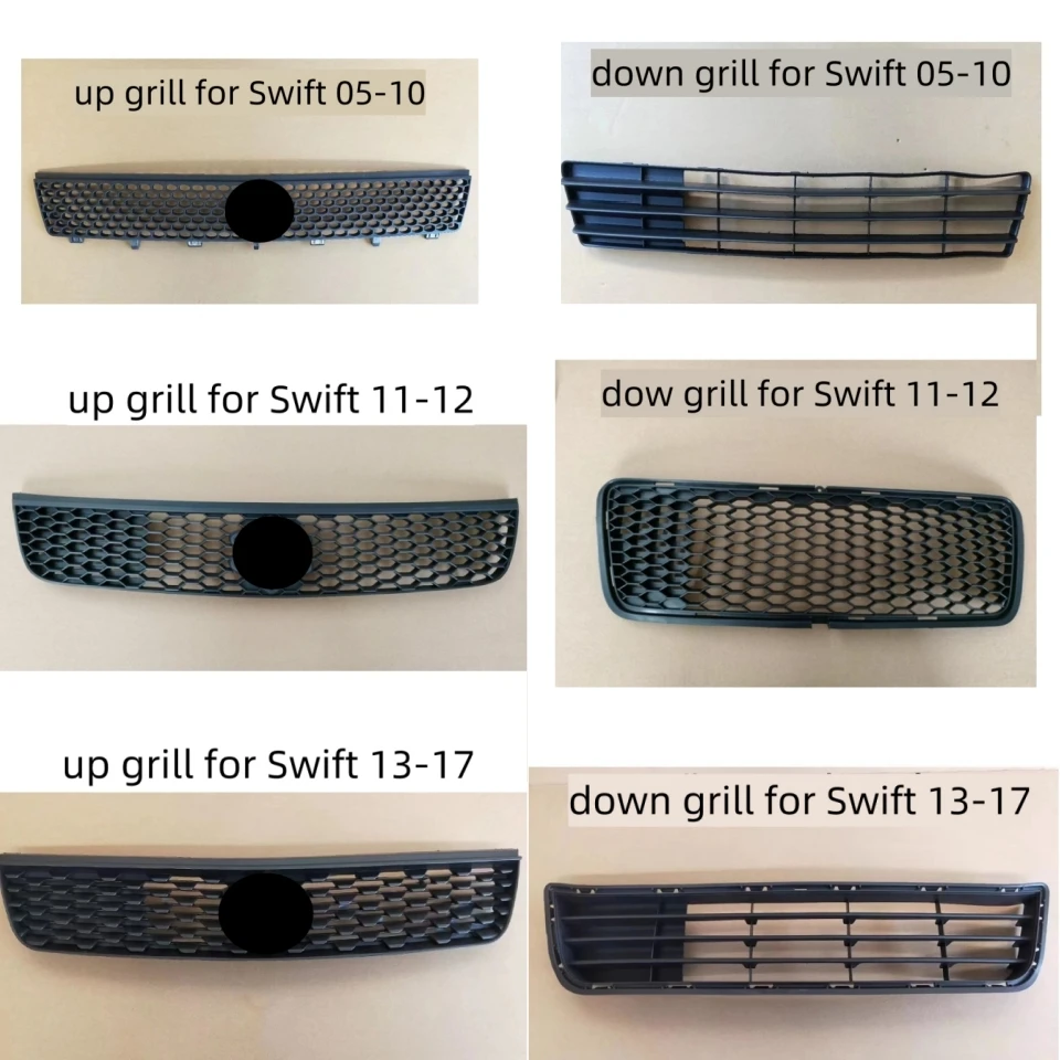 Gril-Protector de parachoques trasero, Kit de carrocería para Suzuki Swift 2005-2017