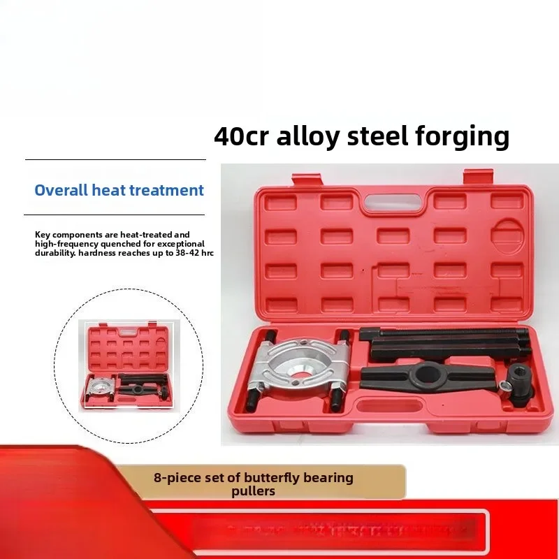 Extractor rodamientos y discos para semieje – juego taller profesional - imagen 2
