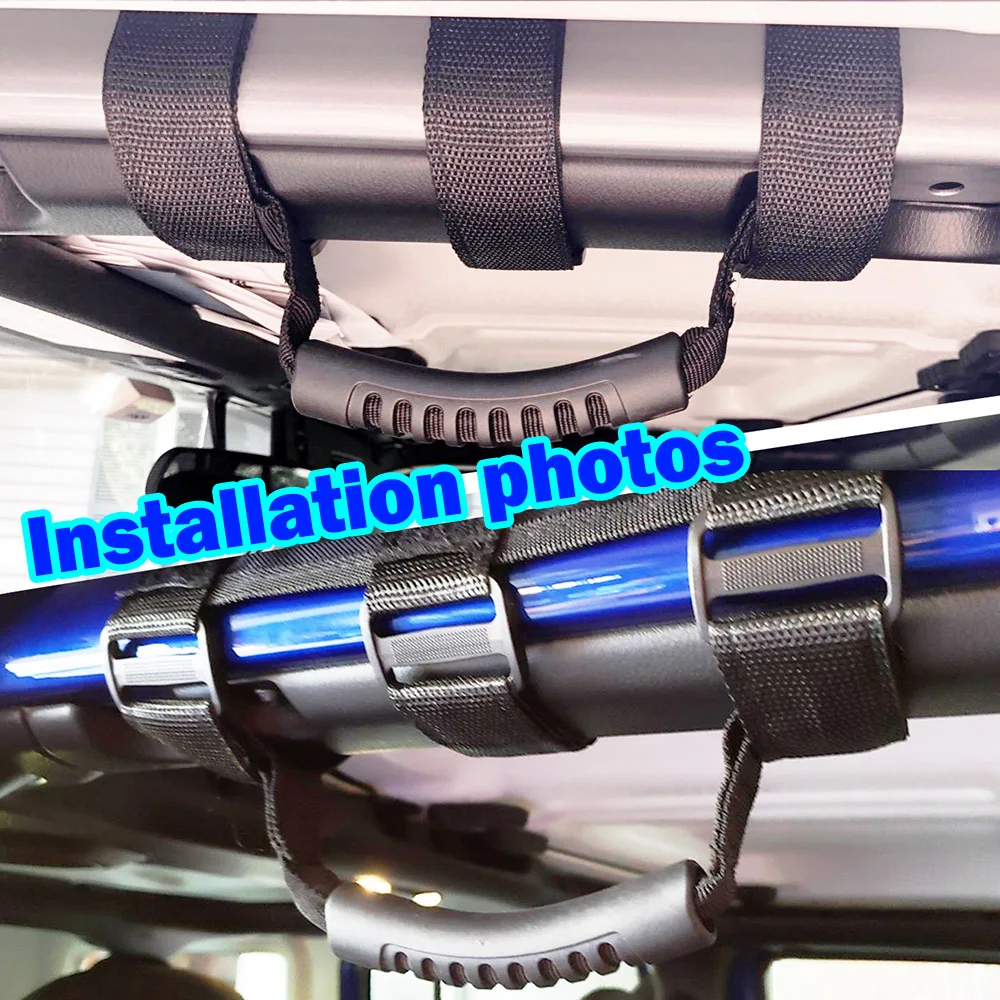 Manija de agarre barra antivuelco para Jeep Wrangler 1955-2020 - imagen 4