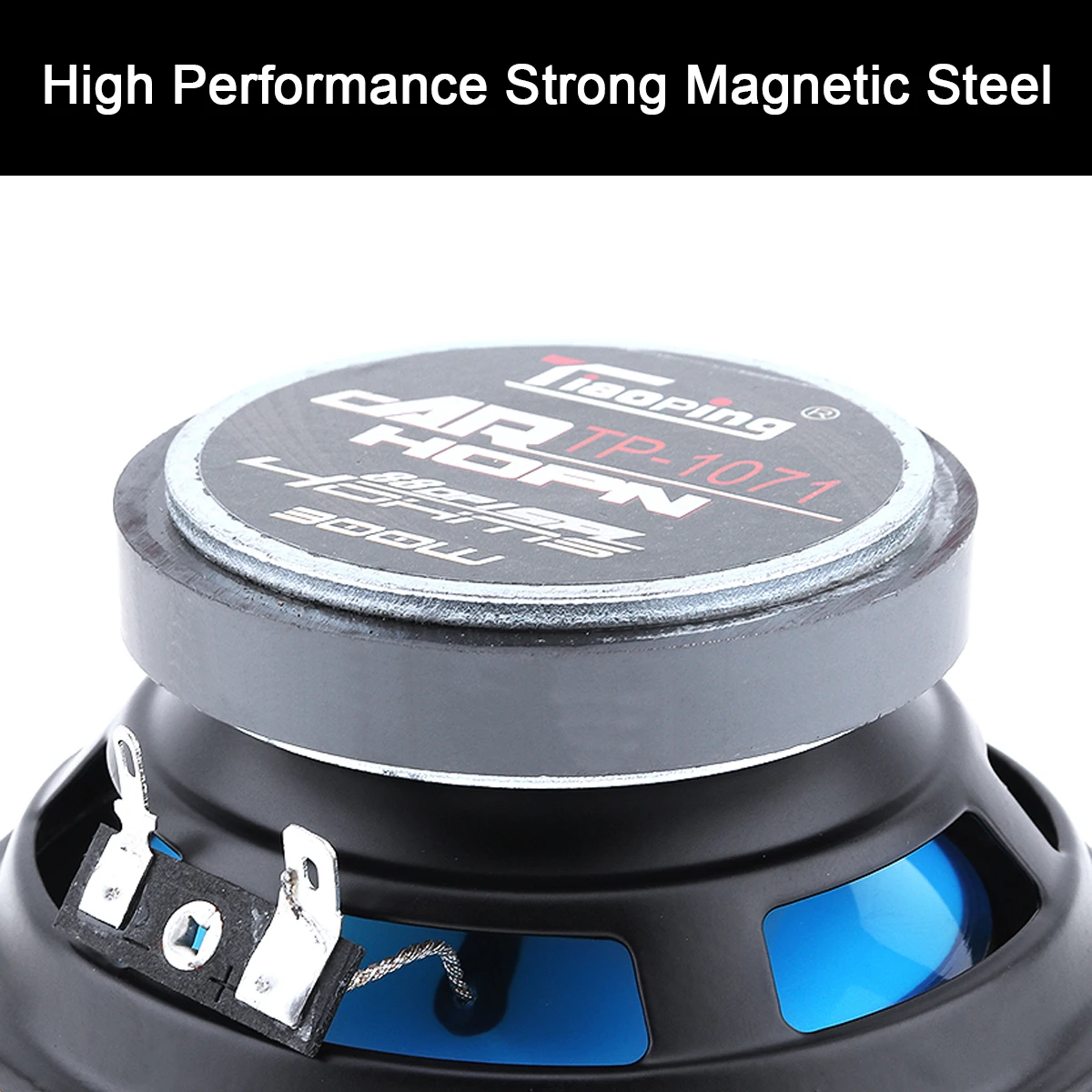 Altavoz coaxial 4″ 300W 2 vías rango completo – Pack 2 uds para coche - imagen 4