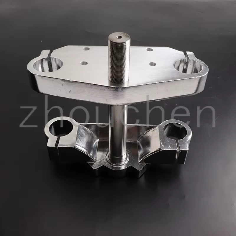 Kit elevador de manillar 22 mm con soporte para amortiguador de aluminio - imagen 2
