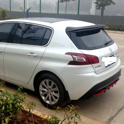Alerón trasero ABS para Peugeot 308 2014-2015, acabado premium