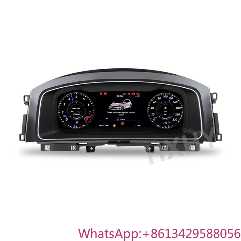 Lo último en Panel de velocímetro de instrumentos digitales originales para coche para VW Golf 7 R Golf7 MK7 GTi Passat B8 CC tablero LCD