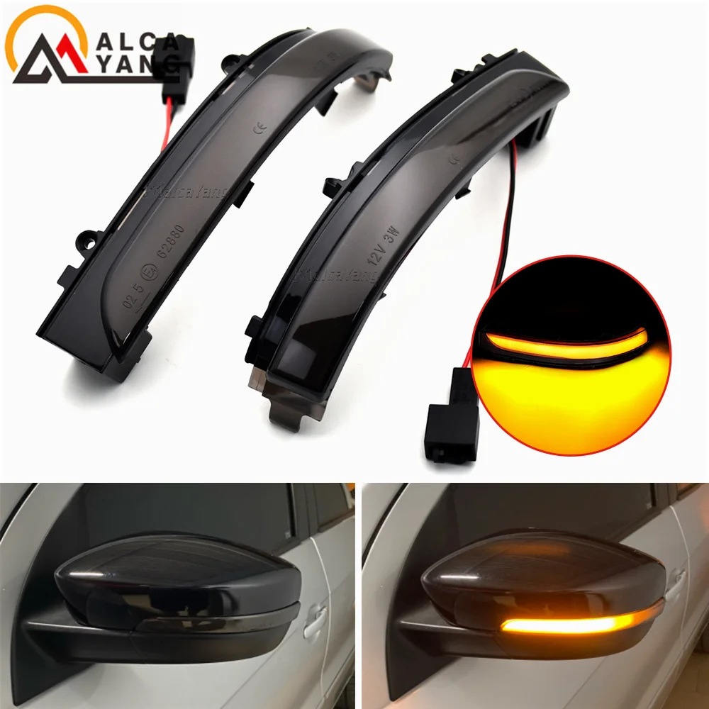 Luz de giro LED dinámica para espejo lateral VW – Jetta, Gol, Spacefox