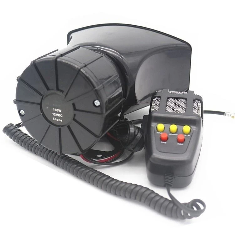 Alarma coche 12V con sirena 100W 5 y 7 tonos potente multicolor - imagen 5