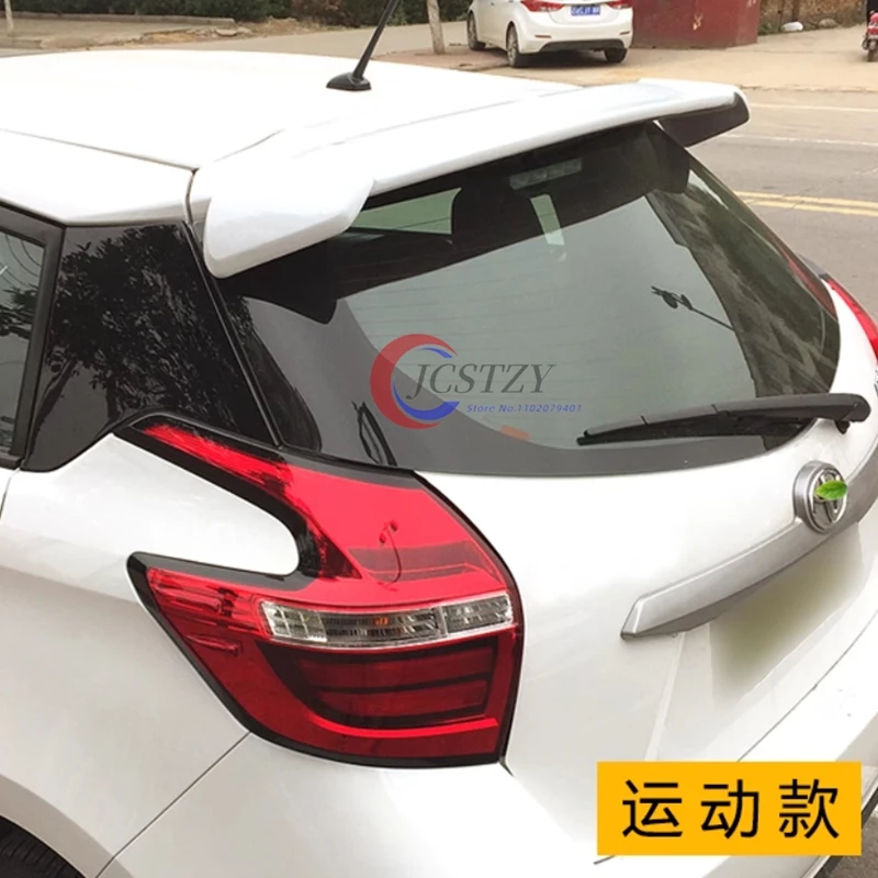Para Toyota Yaris Spoiler 2014 - 2022 alta calidad ABS plástico Color alerón trasero del techo alerón del maletero estilo del coche - imagen 4