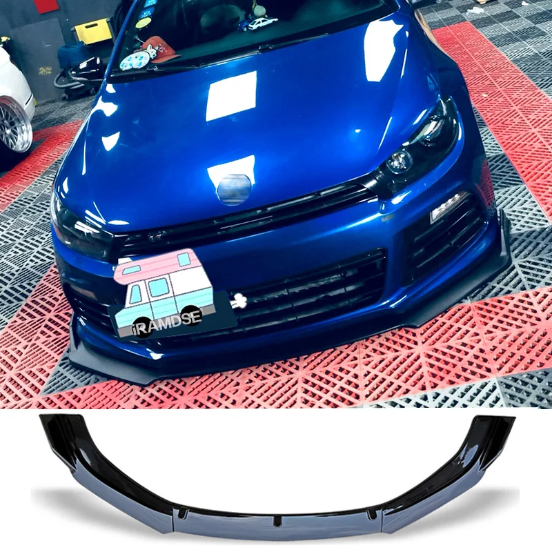Kit labio divisor delantero en carbono para VW Scirocco R (2009-2014)
