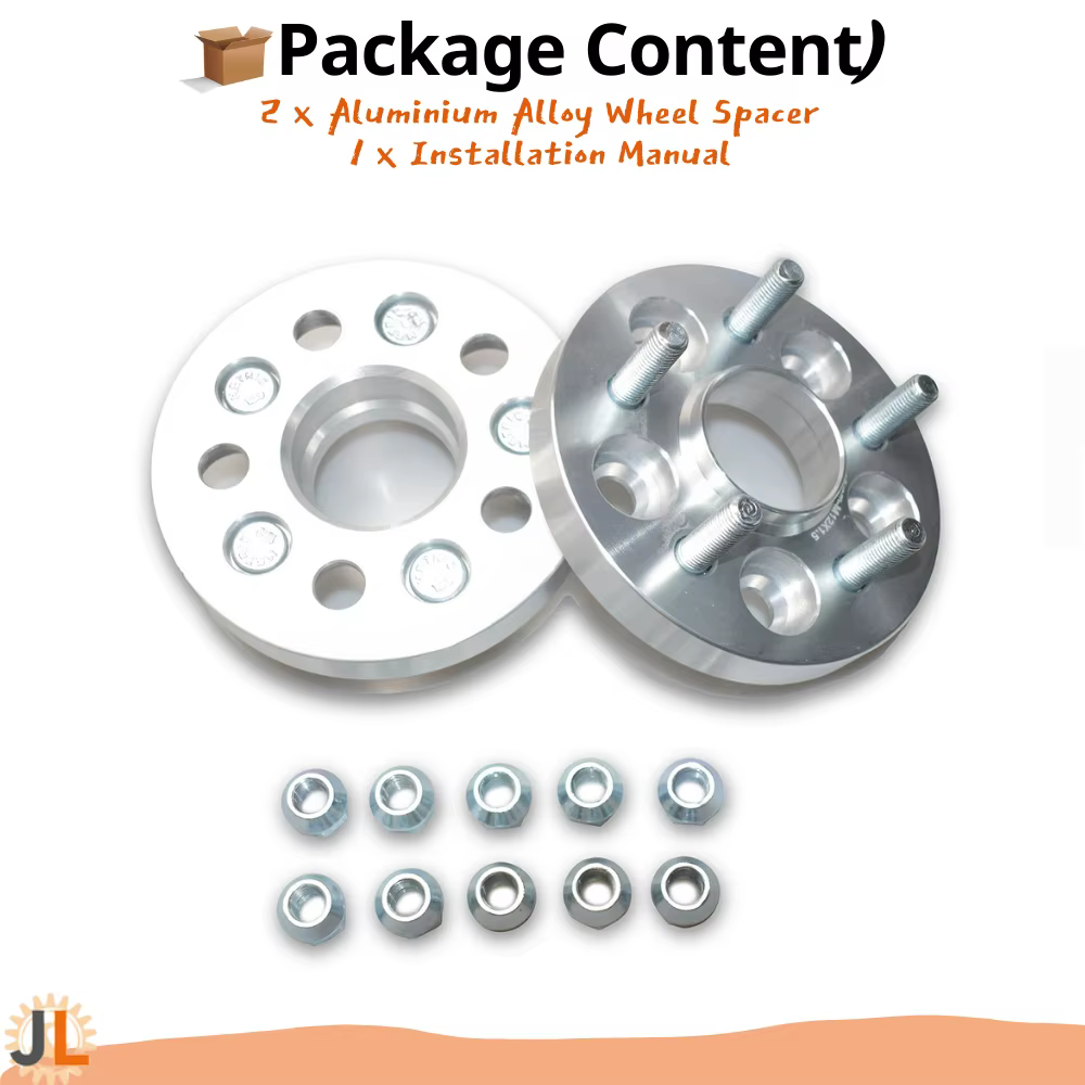 Separadores de rueda forjados 5x112 cubo 57,1 mm M14x1,5 – VW y Audi - imagen 5