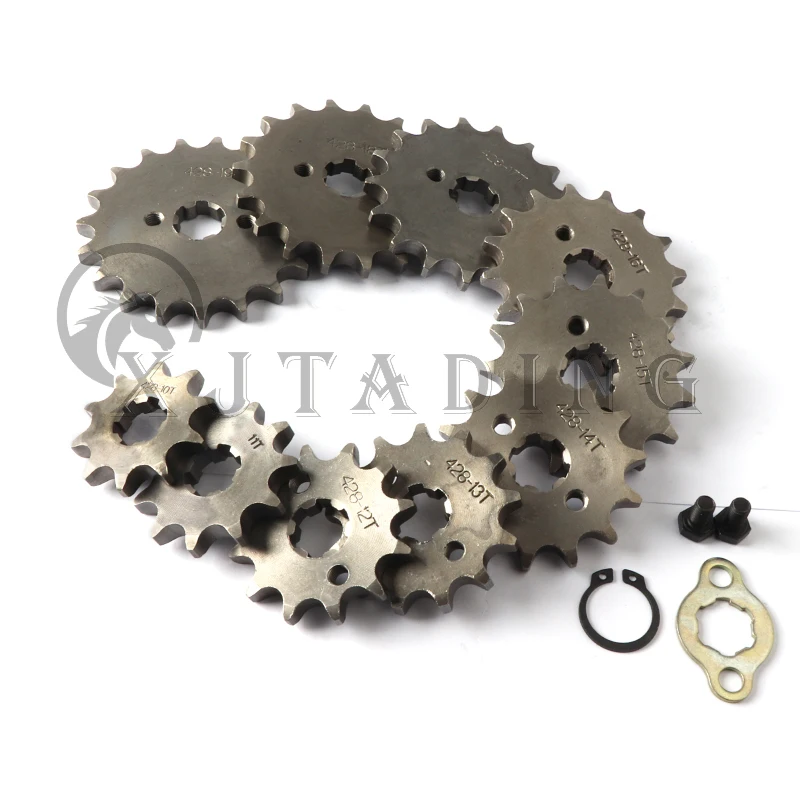 Piñón delantero 428# - Conjunto de imágenes