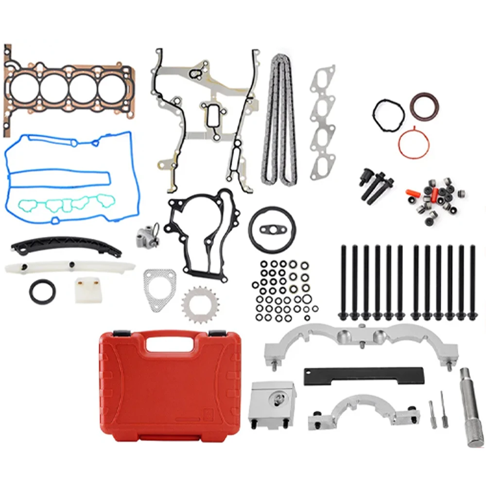 Juego cadena distribución CAD con tensor y juntas Chevrolet Cruze 1.4L - imagen 2