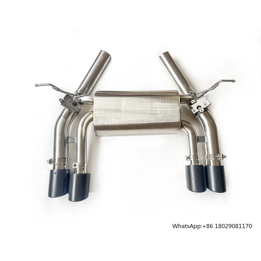 Tubo de escape BMW M3 F80 eje trasero acero inoxidable SUS304