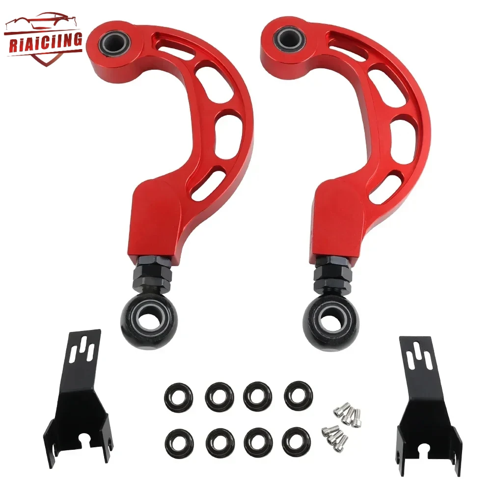 Brazo camber ajustable trasero rojo para Golf GTI MK5-MK7 y Audi A3 8P