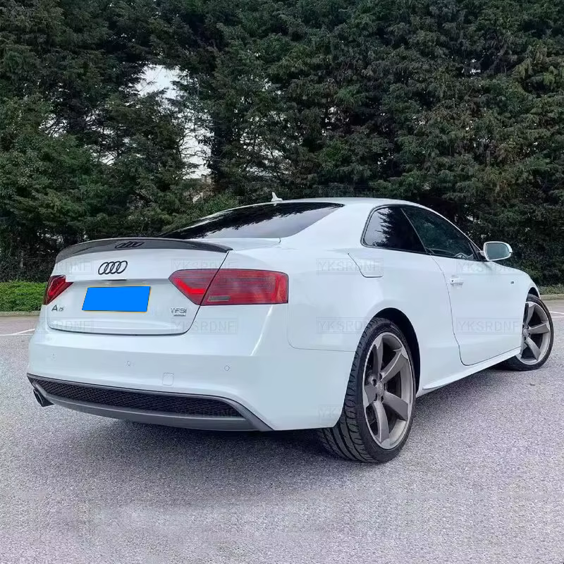 Alerón trasero de fibra de carbono para Audi A5 Coupé 2008-2016 - imagen 2