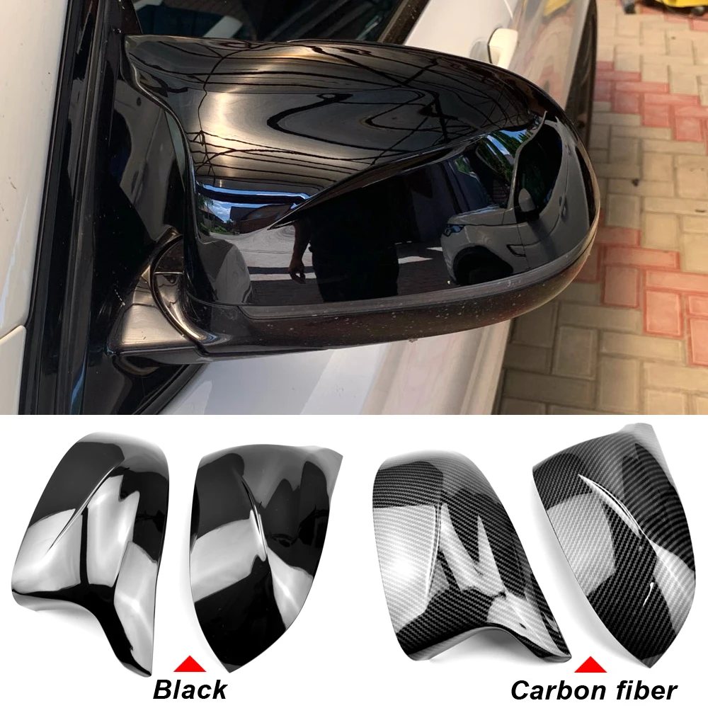 Carcasa retrovisor BMW X3 X4 X5 X6 F25 F26 F15 F16 fibra de carbono - imagen 4