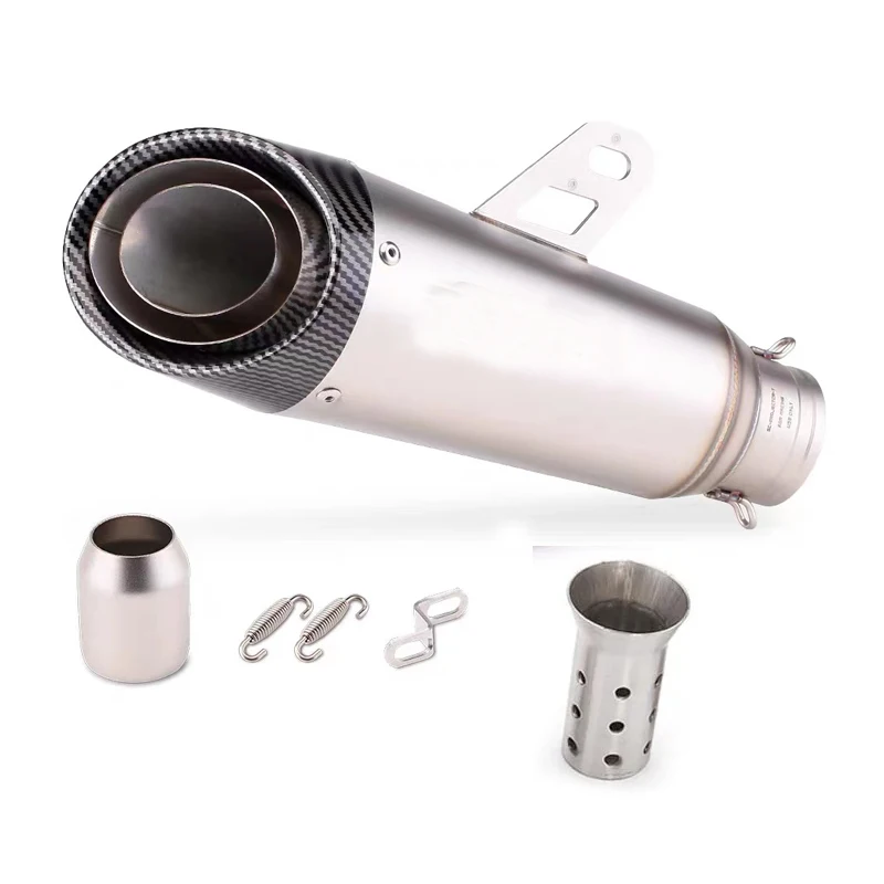 Tubo de Escape Universal para Honda YZF R6 R3 R25 MT07 MT09 Z400 Z900 Z650 MT03 - imagen 5