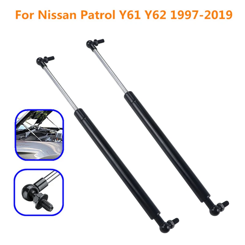 Amortiguadores de capó Nissan Patrol Y61 GR/GU 1997-2019