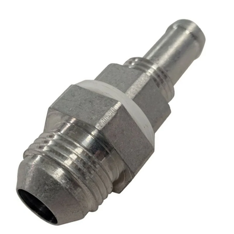 Racor pasamuros macho 8AN con espiga 3/8 para combustible - imagen 3