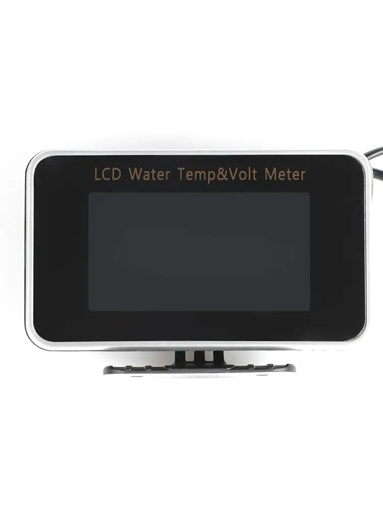 Medidor de voltímetro con pantalla Digital LCD 2 en 1 para coche y medidor de temperatura del agua - imagen 5