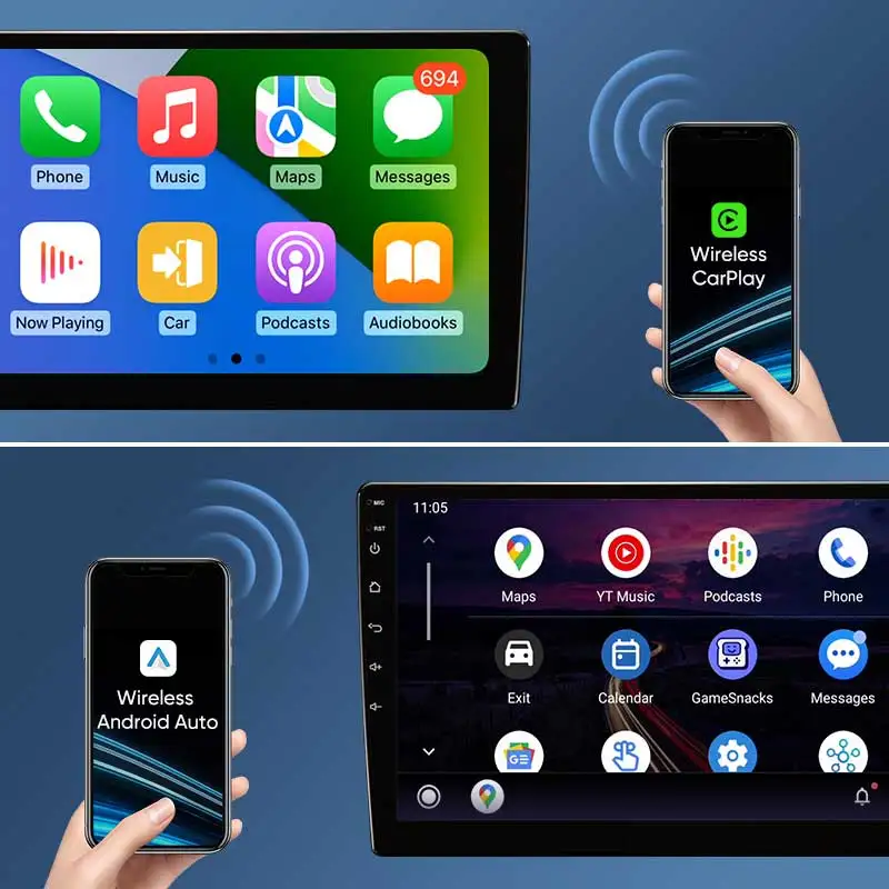 Autoradio 2DIN Android Auto Carplay UAZ Patriot 2012-2016 pantalla 2K GPS - imagen 5