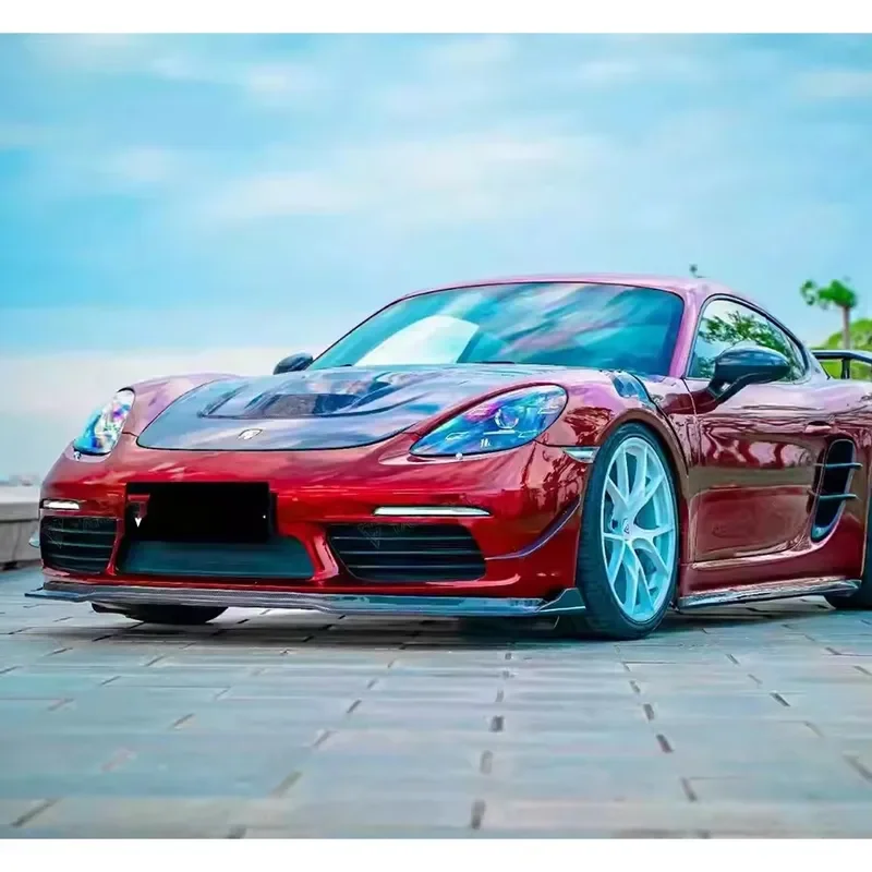 Capó fibra de carbono Porsche 718 Boxster Cayman - imagen 5