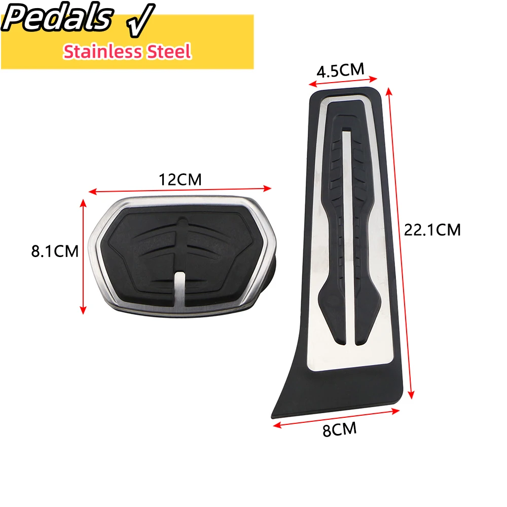 Cubierta de pedal de gas acelerador para BMW