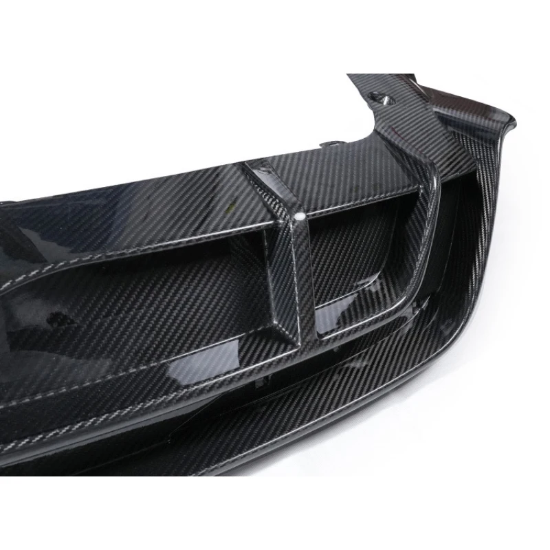Kit Labios Fibra Carbono Seca Delantero Trasero – Tesla Model X - imagen 2