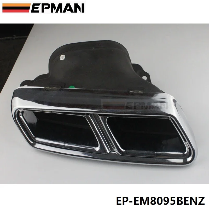 Punta de escape de acero inoxidable 304 para Mercedes Clase S W222 - imagen 3