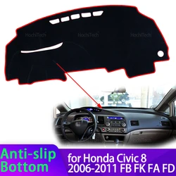 Alfombrilla de salpicadero para Honda Civic VIII (2006-2011)