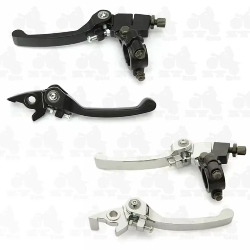 Maneta plegable de freno y embrague de aluminio para pit bike 22 mm