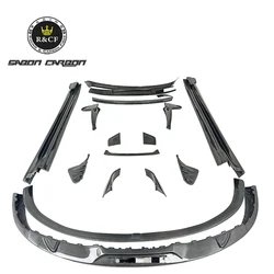 Alerón de fibra de carbono para Porsche Taycan 2019-2021