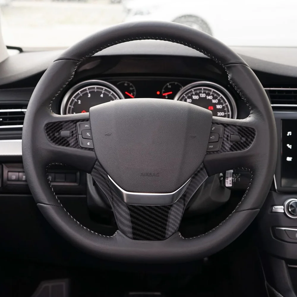 Embellecedor volante cromado lentejuelas Peugeot 408 2014-2019 - imagen 3
