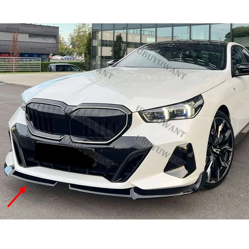 Alerón delantero BMW 5 Series G60/G61, kit decorativo antiarañazos - imagen 2