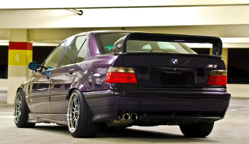 Alerón de ABS ligero sin pintar para BMW E36 M3 (1990-2000) - imagen 2