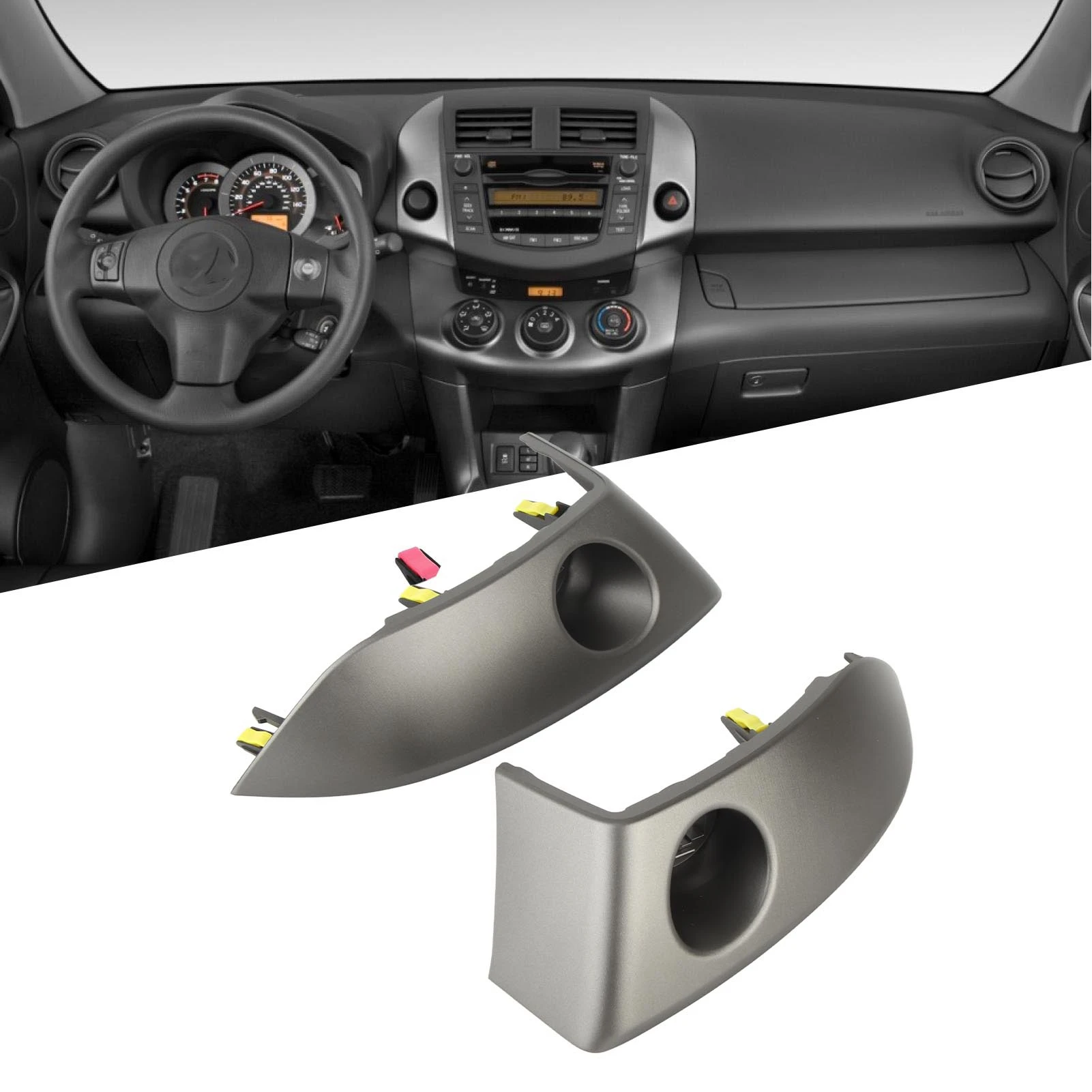 Bisel panel ventilación salpicadero RAV4 2006-2012 – 55412 42060 B1 - imagen 3