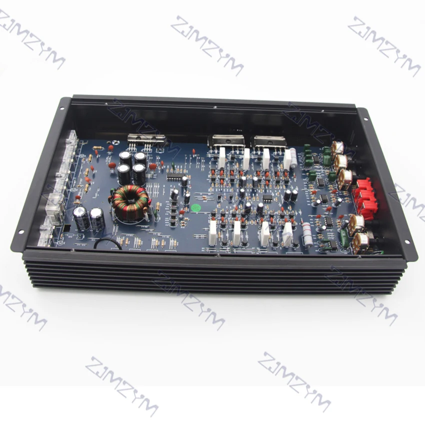 Amplificador 4 canales Clase AB 1200W 24V para camión y furgoneta - imagen 4