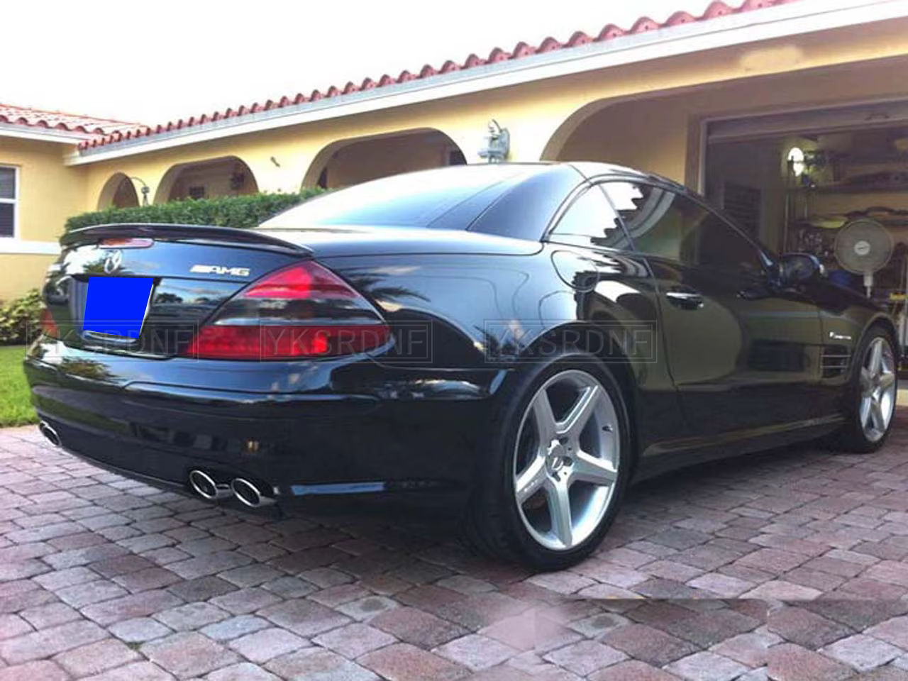 Alerón trasero fibra de carbono Mercedes-Benz SL R230 2007-2012 - imagen 3