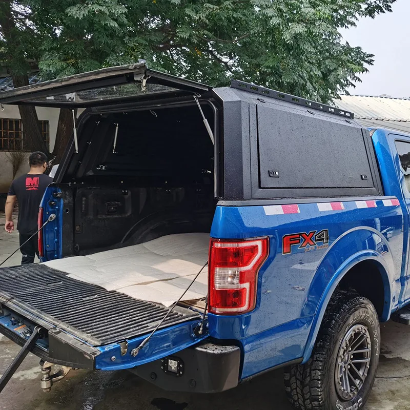 Cubierta rígida de aluminio para caja Ford F-150 Raptor Camper - imagen 4