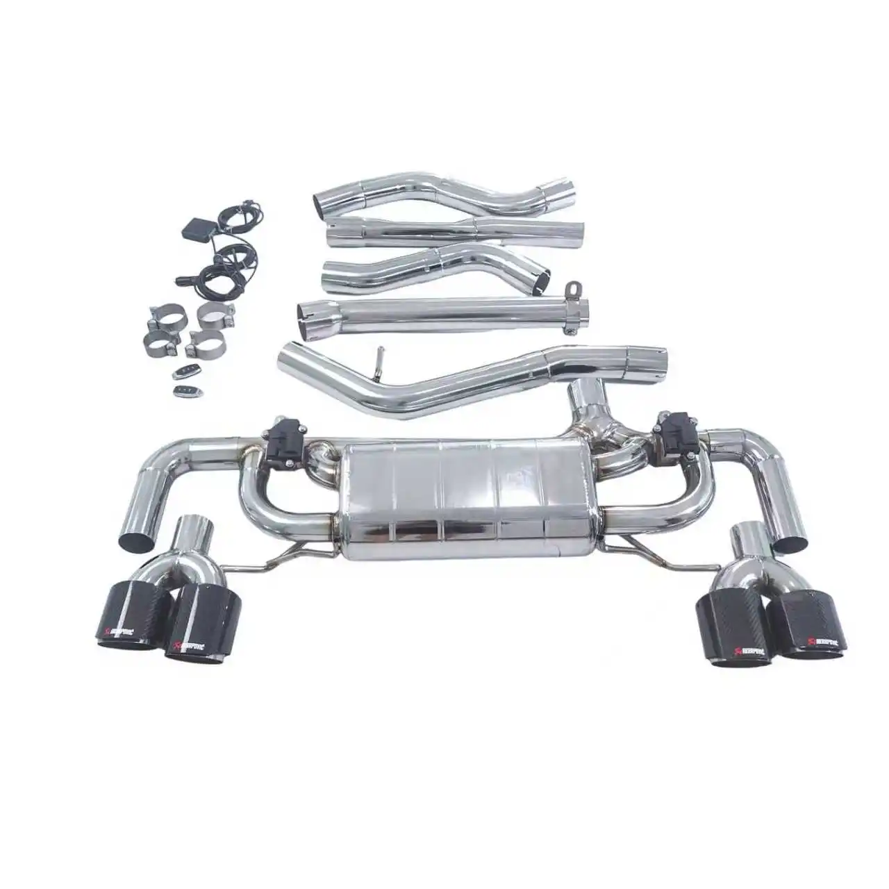 Escape Catback GFC con válvulas de rendimiento – BMW G22 2.0T - imagen 3