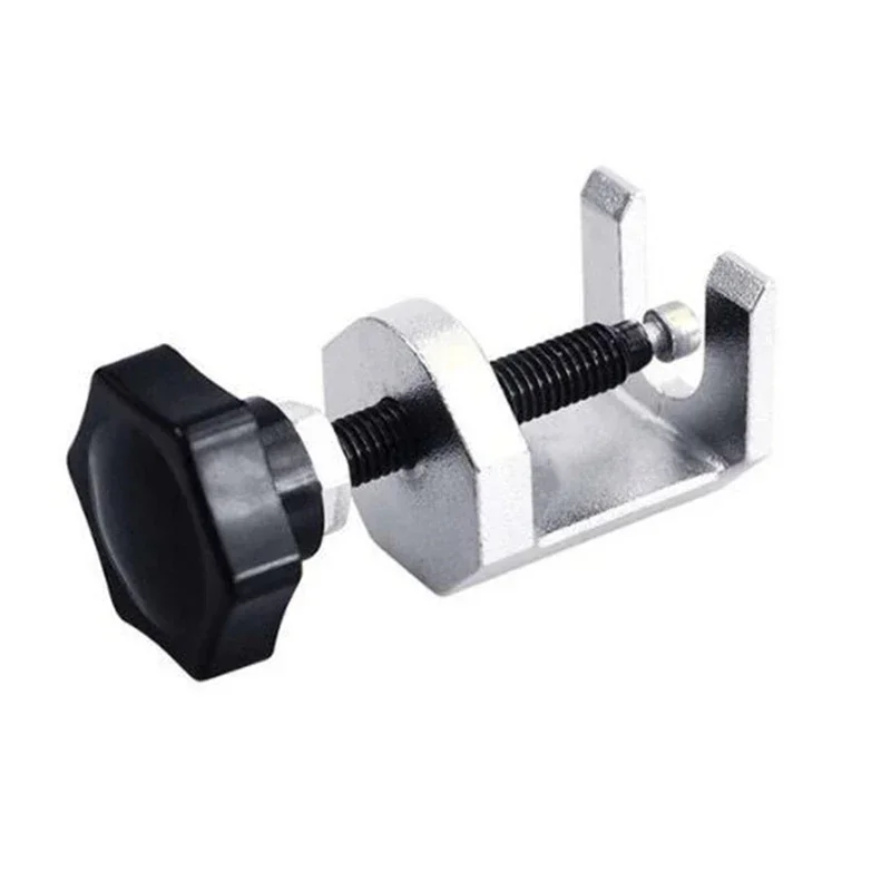 Extractor negro y plateado para mantenimiento del limpiaparabrisas