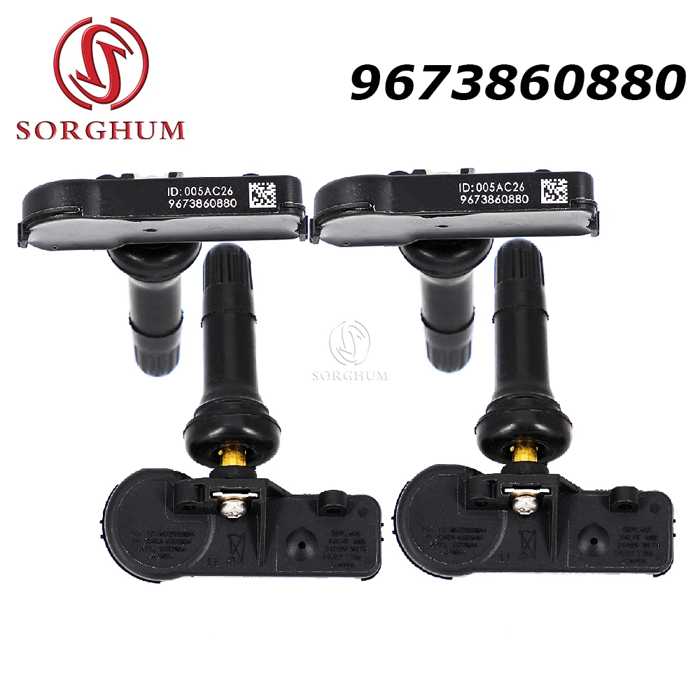 Sensor TPMS 9673860880 para Peugeot 307 308 3008 Citroën C4