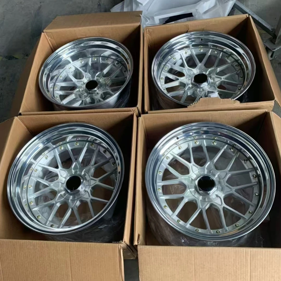 Llantas forjadas 3 piezas BKU escalonadas – BMW E30 E36 E46 F30 G20 - imagen 4