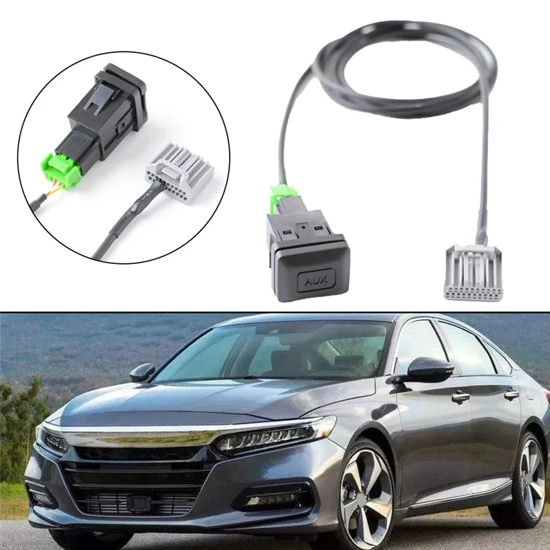 AB56 Adaptador cable auxiliar Honda Civic 8ª gen 2006-2013 - imagen 4