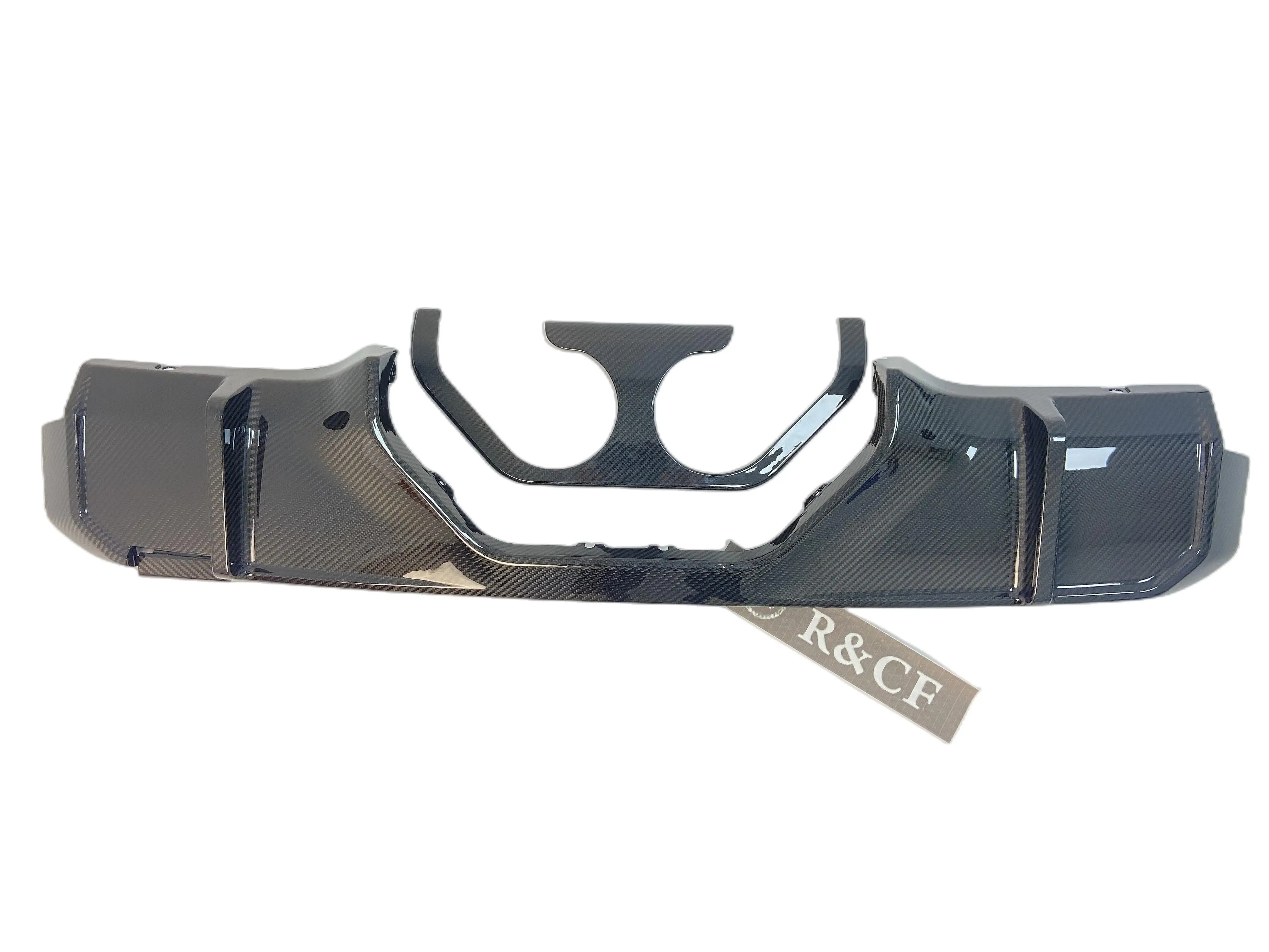 Difusor carbono fibra BMW M3 M4 G80 G82 – Alerón trasero - imagen 5