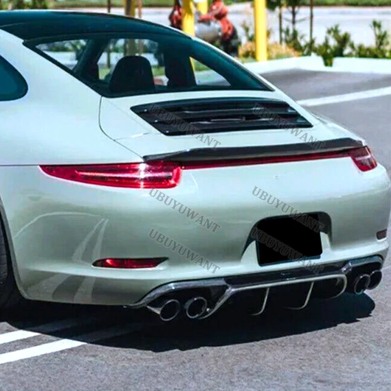 Alerón trasero de fibra de carbono estilo Porsche 911 GT3 991.1 - imagen 3